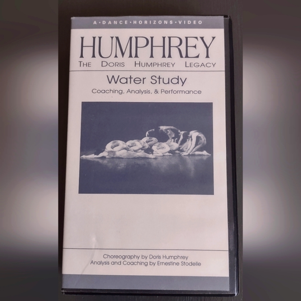 Water Study by Doris Humphrey VHS tape